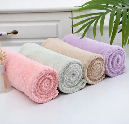 Toalla Turbante de Microfibra PinkCurly™ – Secado Suave para Rizos