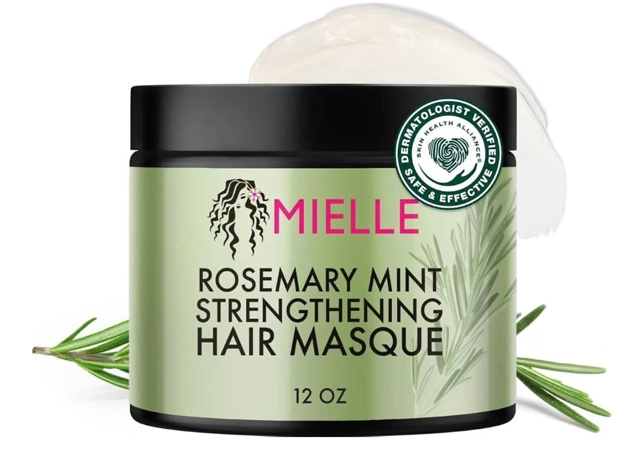 Mascarilla Capilar Mielle Romero y Menta – Hidratación y Fortalecimiento