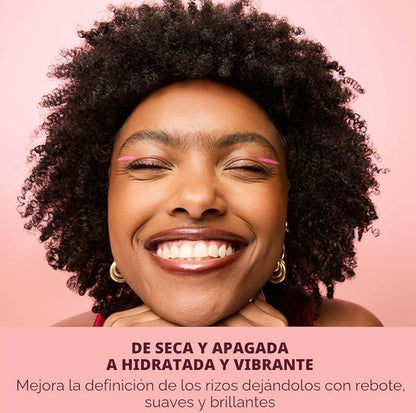 Shea Moisture Coconut & Hibiscus Curl Enhancing Smoothie – Crema Definidora e Hidratante para Rizos