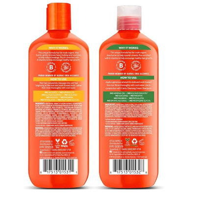 Cantu Shea Butter Sulfate-Free Shampoo& Conditioner Duo para Cabello Rizado (13.5 oz c/u)