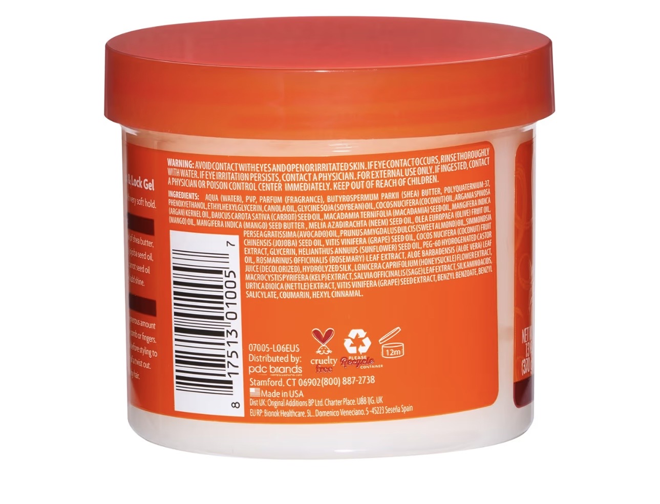 Gel Hidratante Cantu Twist & Lock – Definición y Control para Rizos