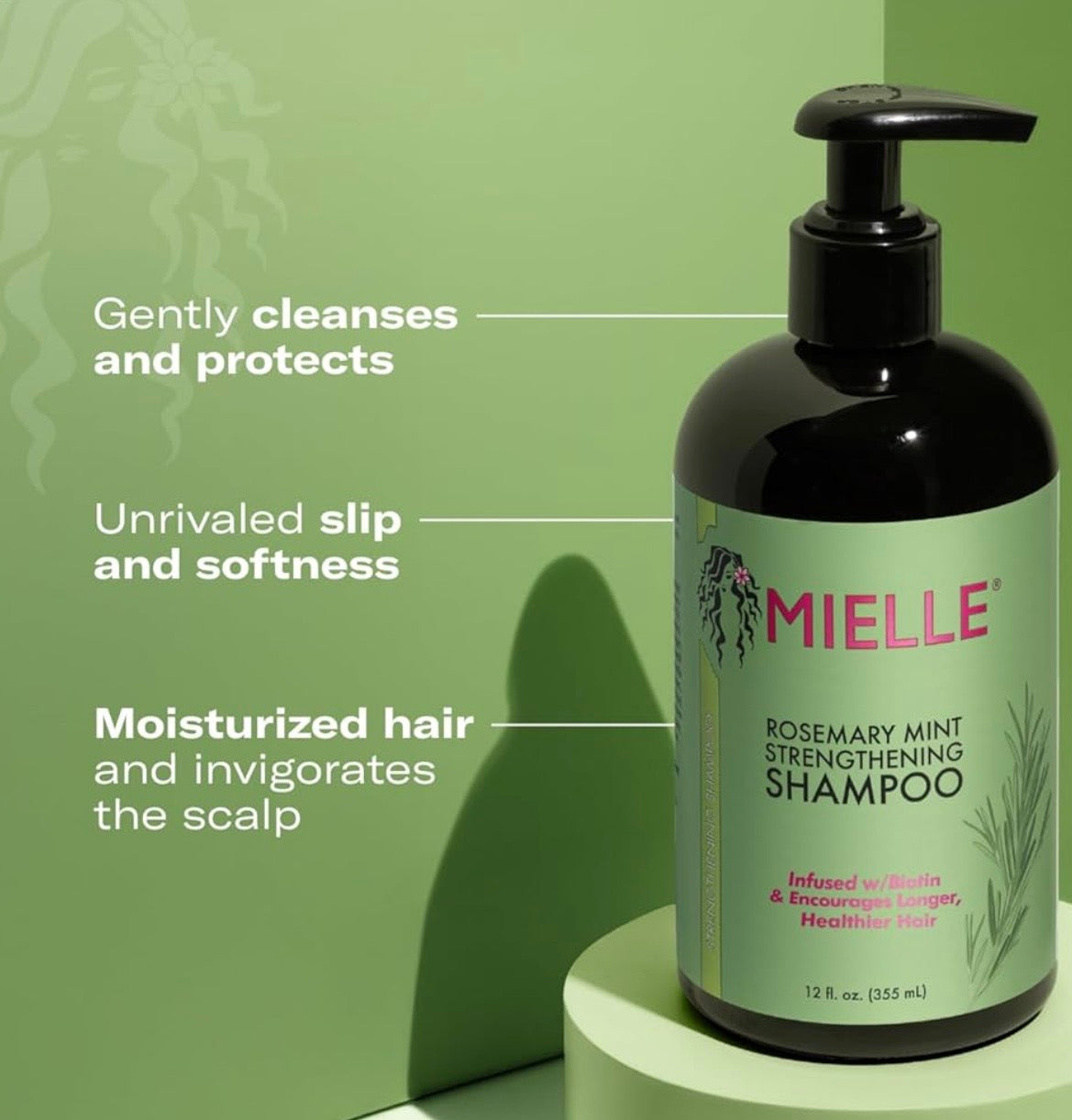 Mielle Rosemary Mint Shampoo & Conditioner Duo – Fortalece, Nutre y Revitaliza tu Cabello