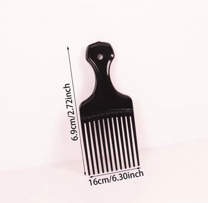 Peine Afro Profesional PinkCurly™ – Volumen y Definición para Rizos