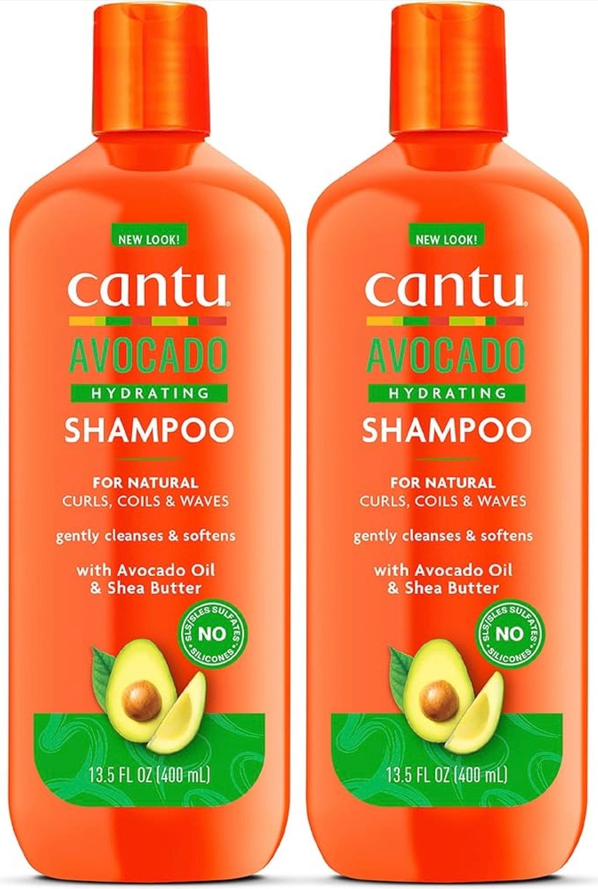 Cantu Avocado Hydrating Shampoo & Conditioner Duo – Hidratación y Suavidad para Rizos
